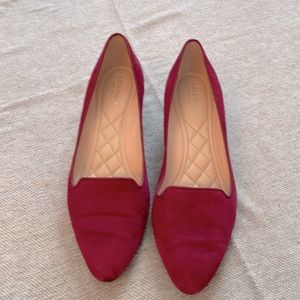 Cole Haan fushia suede shoe . Nike Air Technology. Super comfortable. Like new